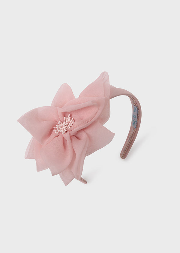 Organza Flower Headband