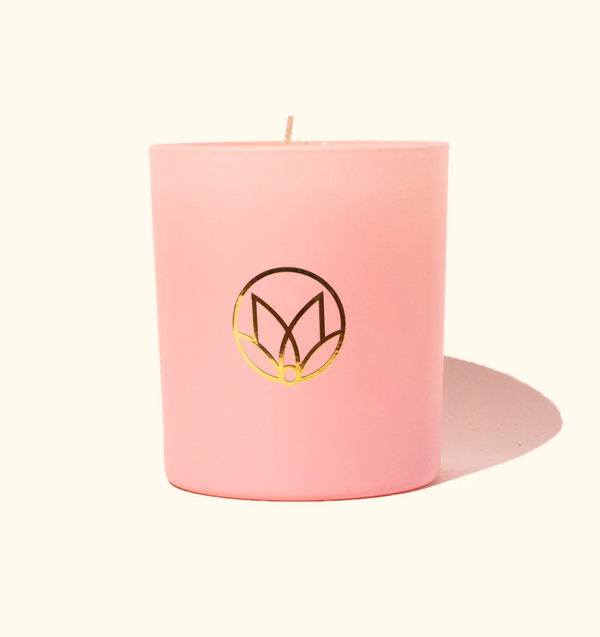 Champagne & Rose Soy Candle - The Gray Dragon