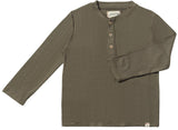 Adams Ribbed Henley Long Sleeve Shirt - Various Colors