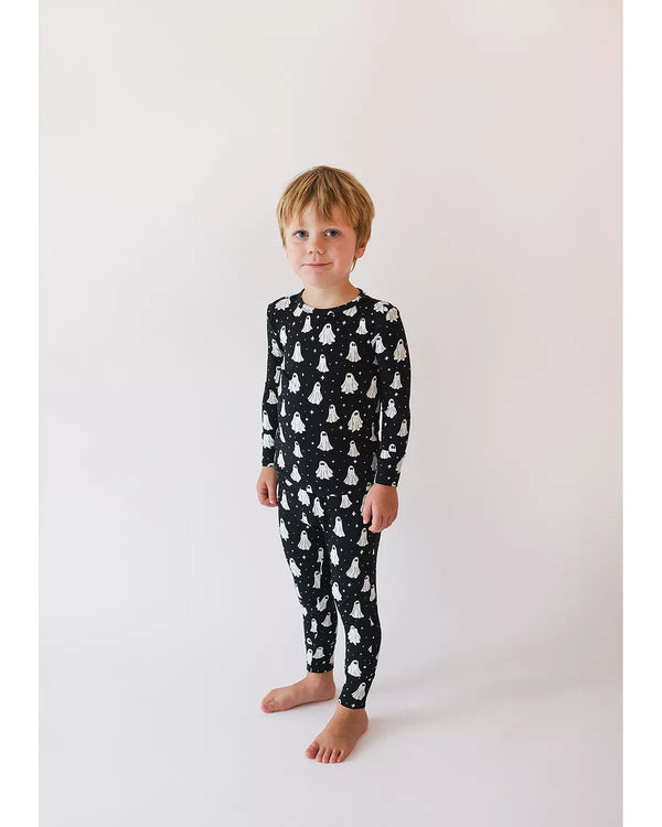 Posh Peanut Ghostly Long Sleeve Pajamas