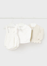 Ivory Romper Set - 3PC