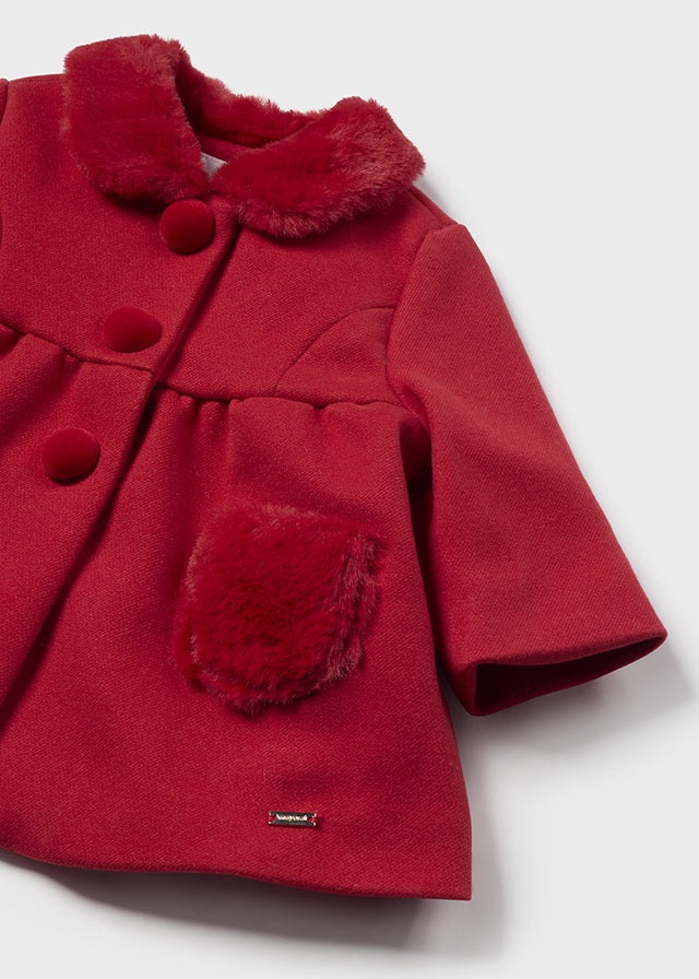 Red Woolen Coat