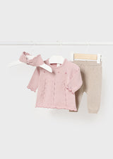 Sugar Pink Baby Girl 3PC Set