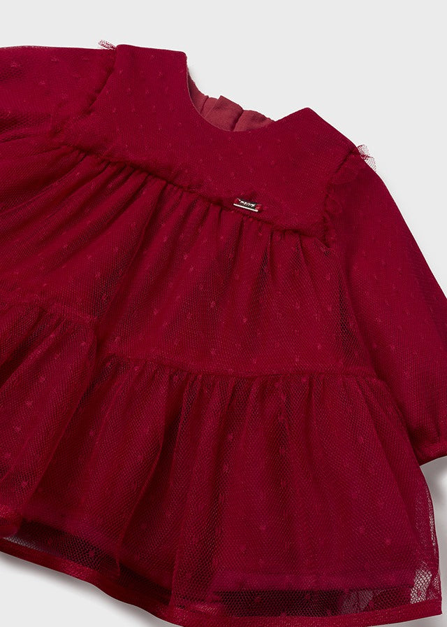 Red Holiday Tulle Dress