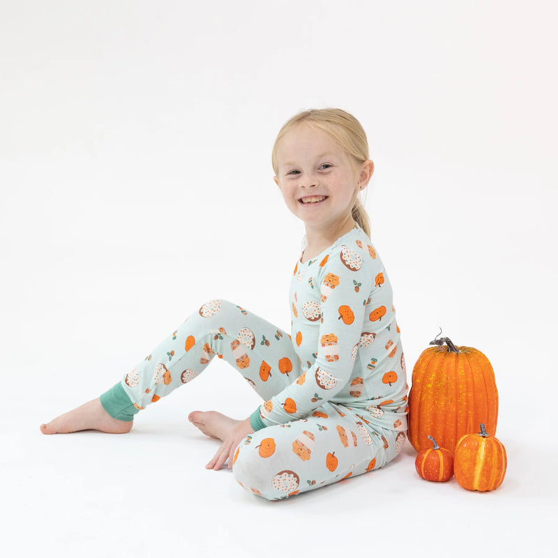 Pumpkin Spice Latte Long Sleeve Loungewear