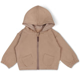 Organic Fleece Hooded Jacket