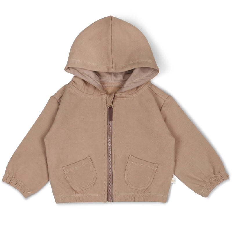 Organic Fleece Hooded Jacket