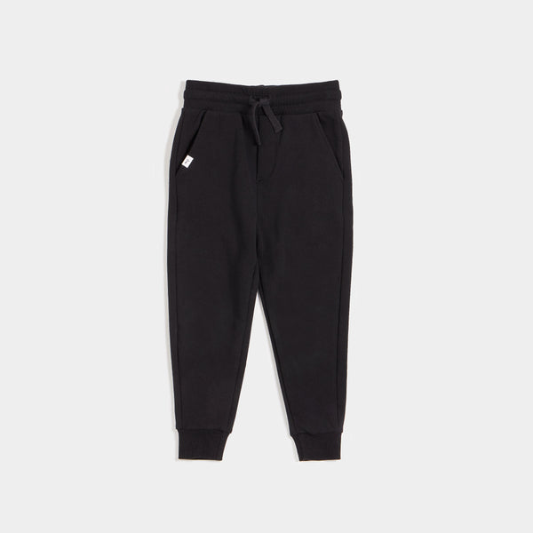 Miles Basic Pure Black Jogger