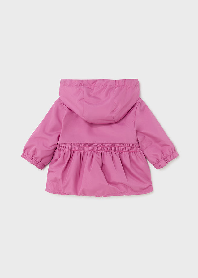 Reversible Windbreaker, Juicy Pink, back.