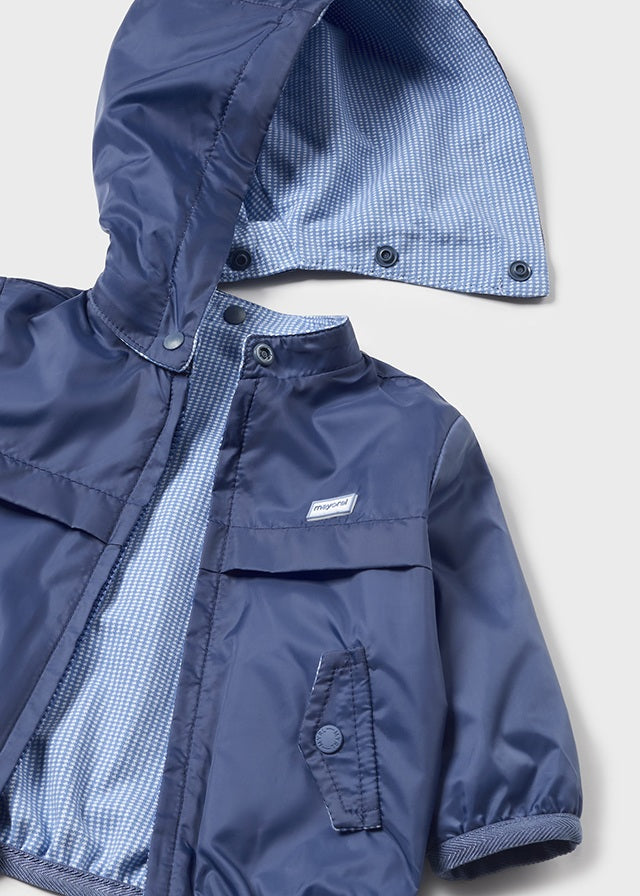 Reversible windbreaker, imperial, close up