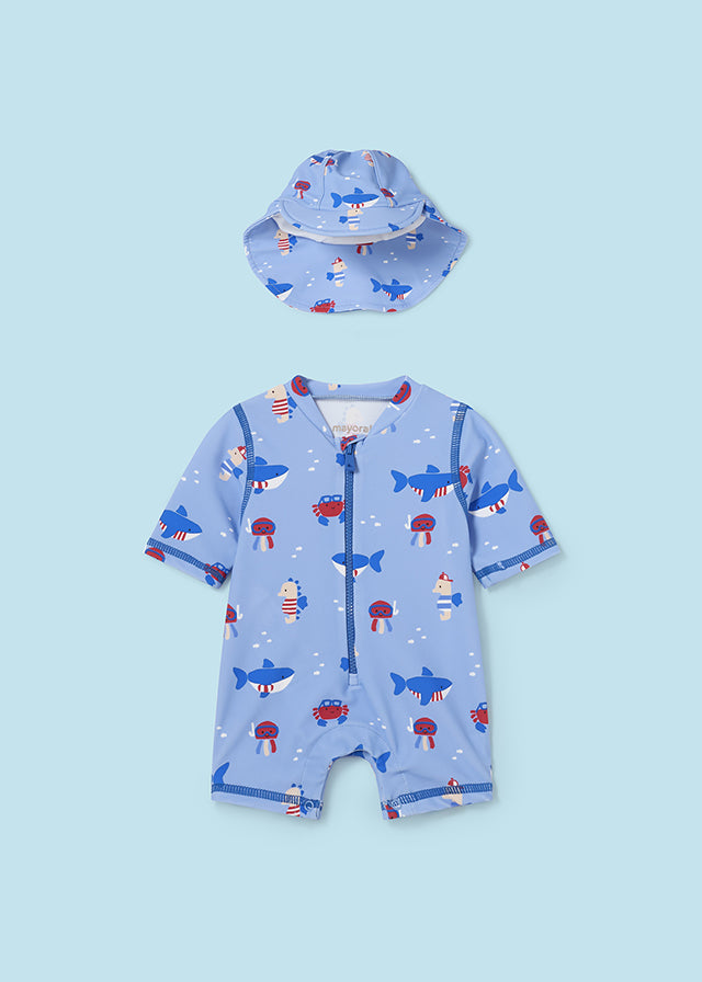 Baby Boy 2-Piece Swim Set - UPF 40