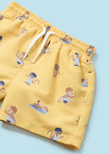 Baby swim trunks with hat