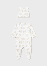 Newborn Footed One-Piece Bunny Outfit