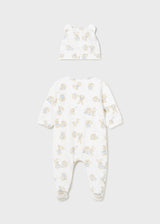 Newborn Footed One-Piece Bunny Outfit