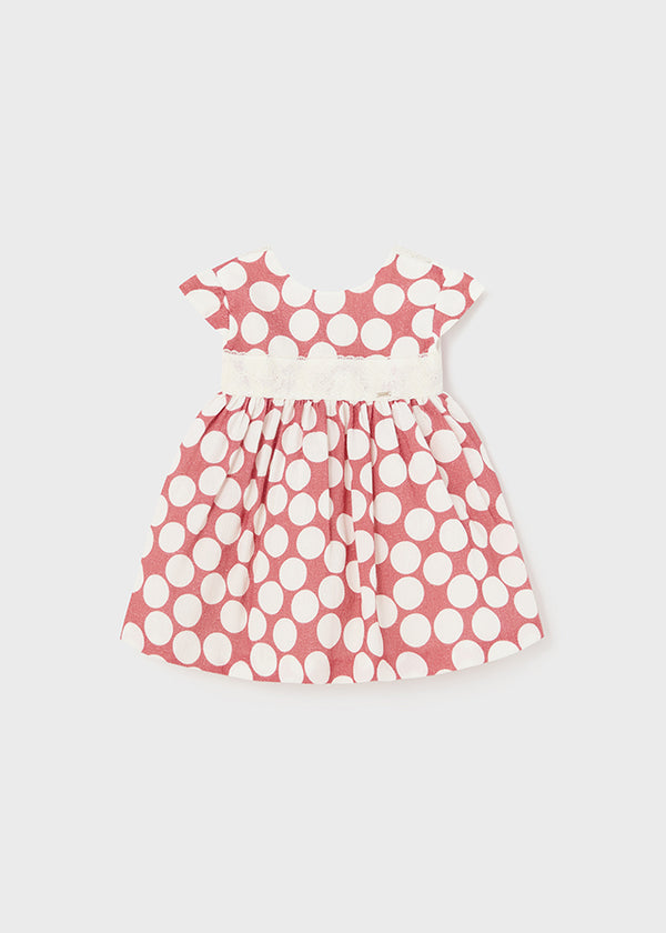 Baby Jacquard Dress Polka Dots