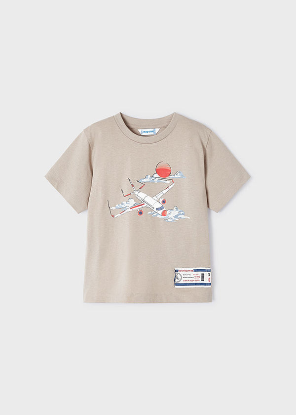 Boys T-Shirt Airplane Print