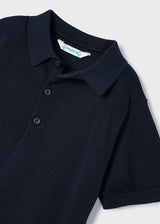 Boys Knit Polo Shirt