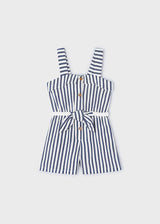 Girls' Stripes Jumpsuit