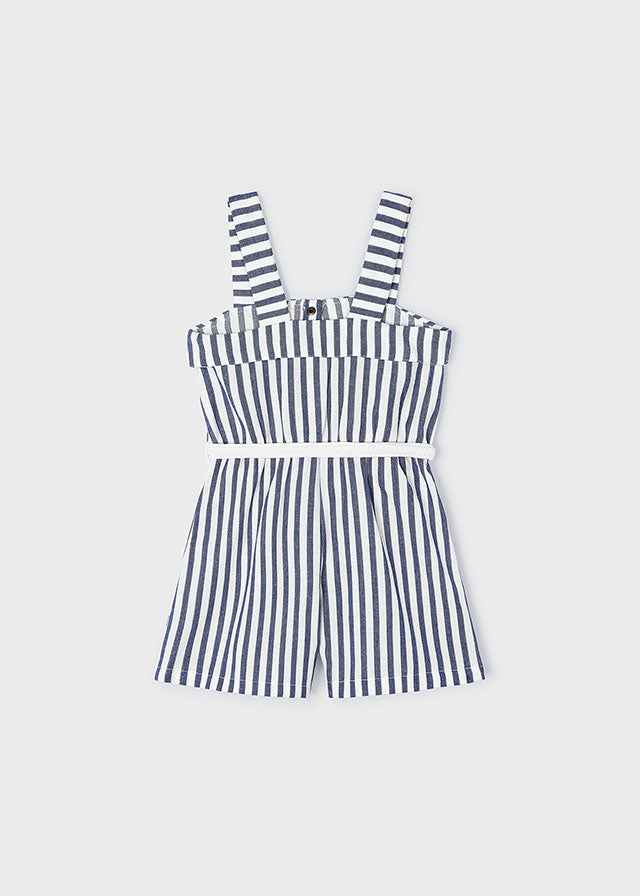 Girls' Stripes Jumpsuit