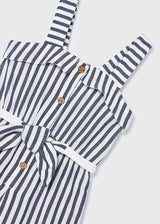 Girls' Stripes Jumpsuit