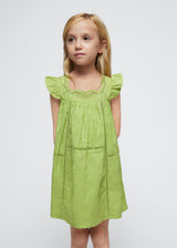 Girls Embroidered Dress, Better Cotton