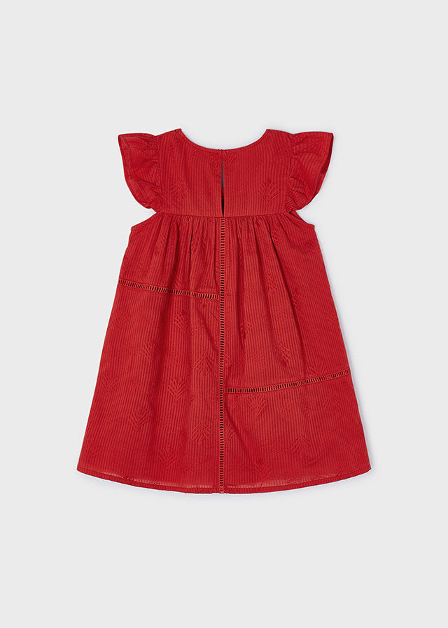 Girls Embroidered Dress, Better Cotton