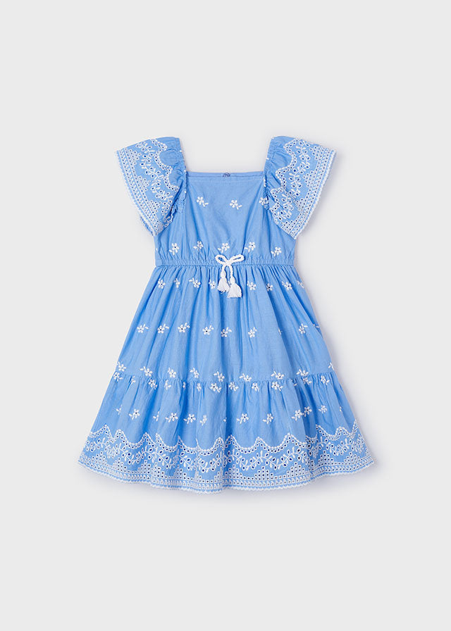 Girls embroidered dress