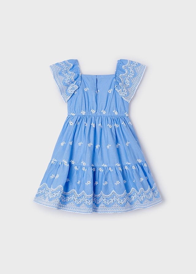 Girls embroidered dress