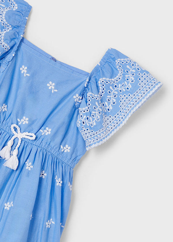 Girls embroidered dress