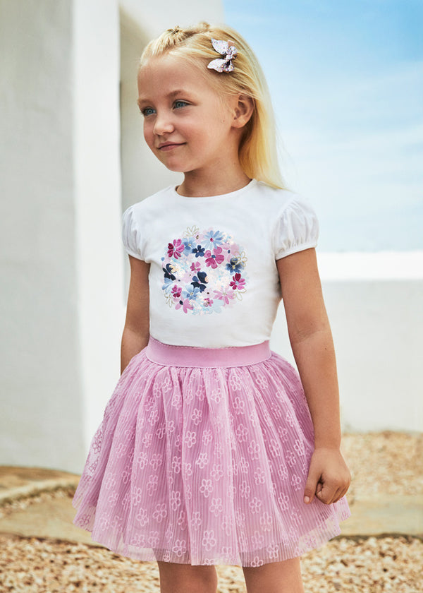 Girls 2-piece Tulle skirt set