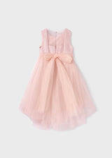 Glitter Tulle Dress, Back