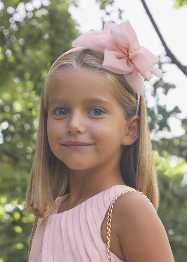 Organza Flower Headband