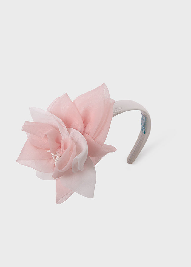 Organza Flower Headband