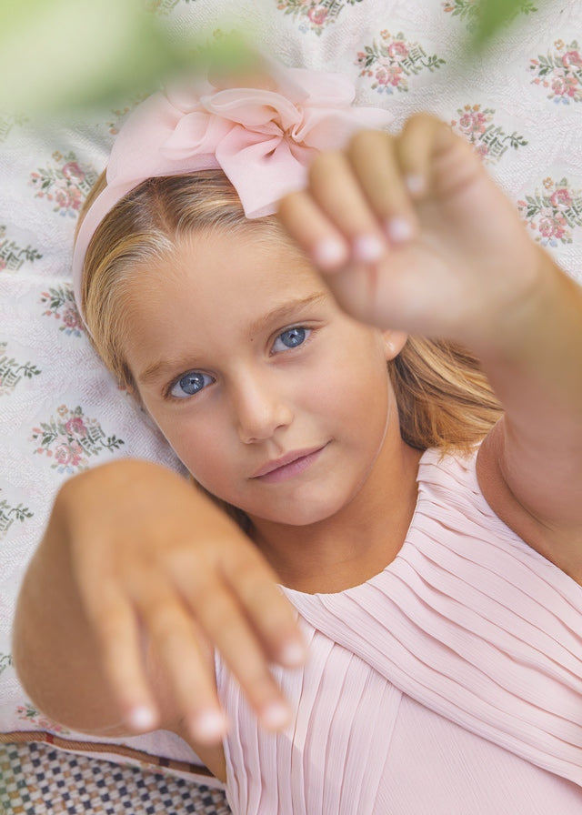 Organza Flower Headband