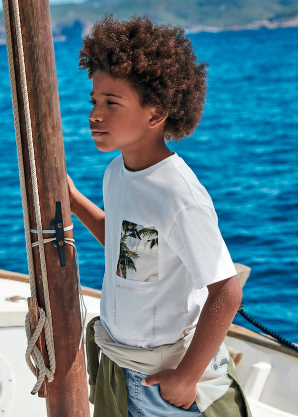 Boys drop shoulder t-shirt, Better Cotton