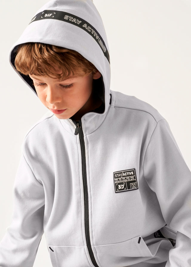 Boys Drop Shoulder Hoodie