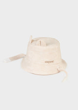 Newborn Reversible Linen Bucket Hat