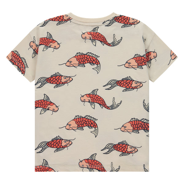 T-Shirt Short Sleeve - Cream Koi