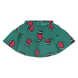 Watermelon Sweat Skirt - Emerald