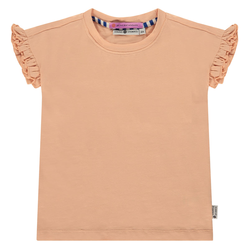 Shirt Short Sleeve - Salmon