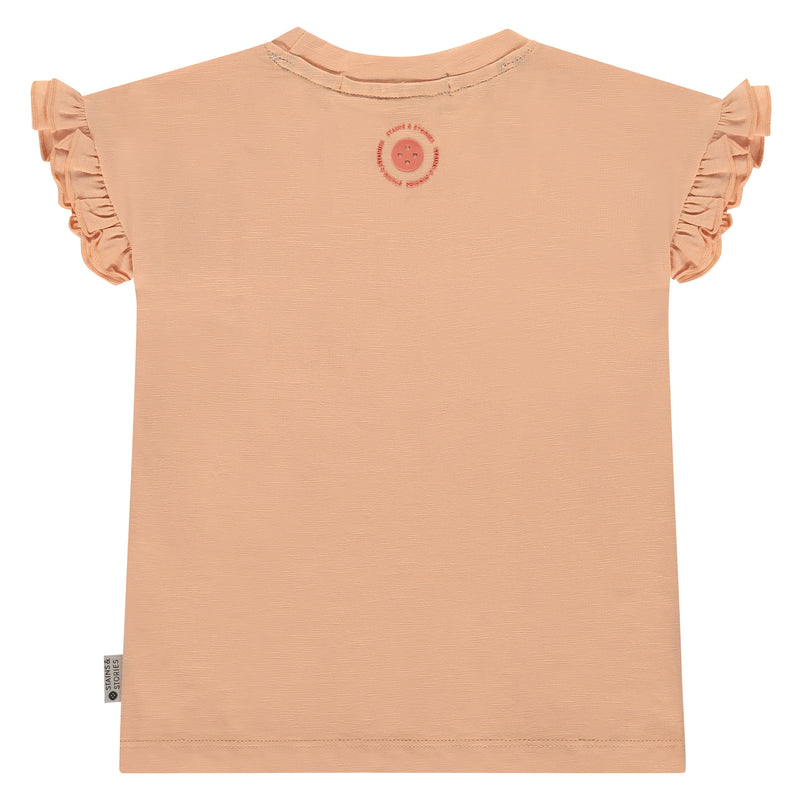 Shirt Short Sleeve - Salmon