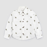 Knight Print Button Down Shirt