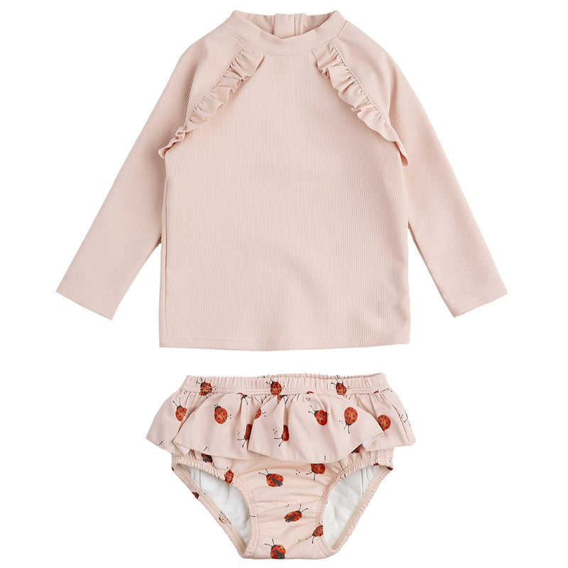 Baby Girl Swim 2 Pc Set - Pink