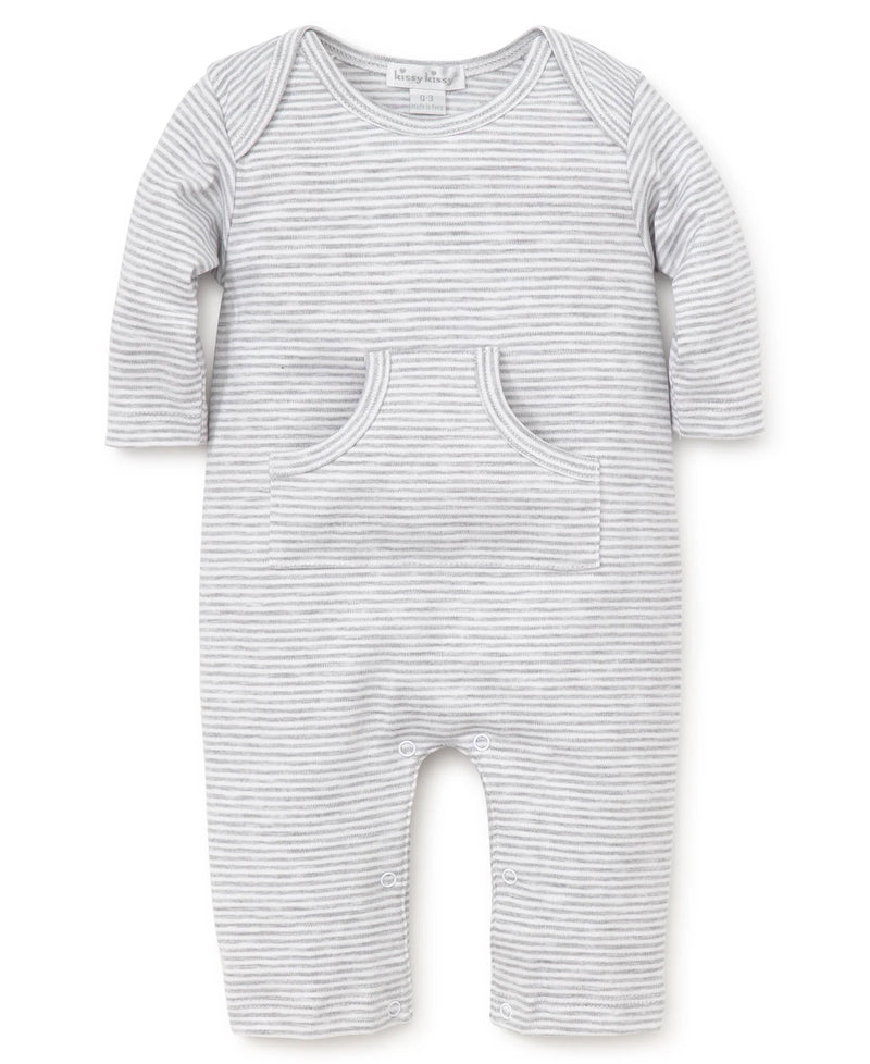 Kissy Essentials Stripe Playsuit - The Gray Dragon