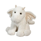 Lukie WHITE DRAGON Soft w/gold wings SOFT - The Gray Dragon