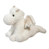 Lukie WHITE DRAGON Soft w/gold wings SOFT - The Gray Dragon