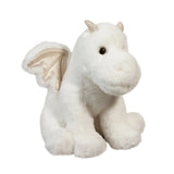 Lukie WHITE DRAGON Soft w/gold wings SOFT - The Gray Dragon