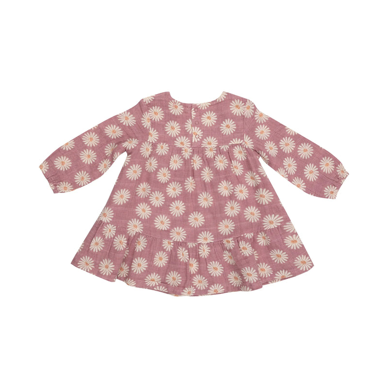 Daisy Dynamo - Smocked Ruffle Dress and Ribbed Legging