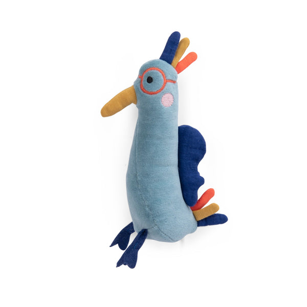 Blue Bird Soft Rattle