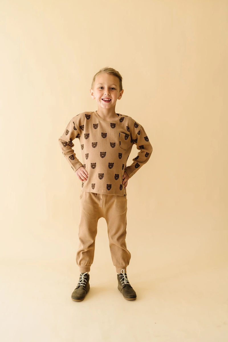 Organic Wild Child Long Sleeve Tee & Pant Set